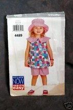Butterick Children&#39;s Top, Shorts And Hat - $1.50