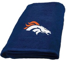 Denver Broncos Hand Towel measures 15 x 26 inches - £14.72 GBP