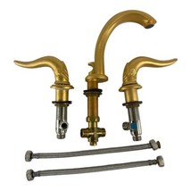 THG Paris GOLD Prestige bathroom fittings handle faucet Italian horns MS... - $1,880.99