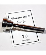 Vintage Vincent Bach Corp. 7C Trumpet Mouthpiece Silver - $83.65 CAD