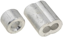 National Hardware N830-353 Aluminum Ferrule and Stop 5/32 inch - $12.03