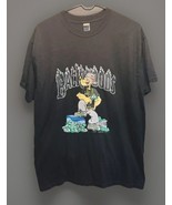 Popeye Graphic Gangster Cartoon Black T Shirt Men’s Size Large - $7.49