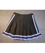 HALLOWEEN COSPLAY SEXY VARSITY CHEERLEADER CHEER BLACK SKIRT COSTUME WAI... - €29,11 EUR