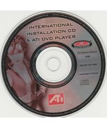 International Installation CD &amp; ATI DVD Player by ATI Radeon Graphics ~ ... - €8,51 EUR