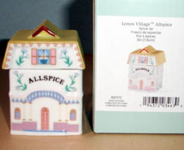 Lenox Spice Village ALLSPICE Jar Mini Porcelain House 2nd Edition 3&quot; New... - €53,78 EUR