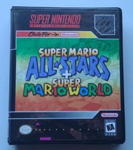 Super Mario All-Stars+World CASE ONLY Super Nintendo SNES Box BEST Quality - £10.36 GBP