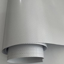 50x500cm One Way White Perforated Window Vinyl Privacy Wrap Film Roll Decal Shee - £62.13 GBP