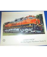 TRAIN PHOTO BURLINGTON NORTHERN SANTA FE, BNSF #981 - $150.70 MXN