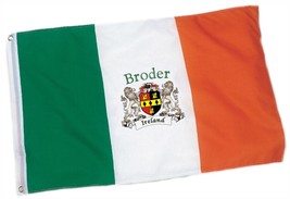 Broder Irish Coat of Arms Flag - 3&#39;x5&#39; foot - £28.30 GBP