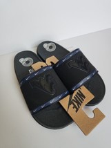 Nike OffCourt Slides West Virginia Mounaineers Mens 8 Black Blue DD0555 ... - $27.59