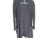 Tickled Teal Long Pocket Cardigan Sweater Womens Size M - £13.12 GBP