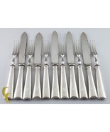 Thomas Bradbury &amp; Sons Argent Sterling Cocktail Fourches &amp; Couteaux Fruit - €1.886,41 EUR