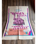 Marx Brothers ANIMAL CRACKERS Movie Poster | Re-Release Promo 1974 | 27&quot;... - $69.34 CAD