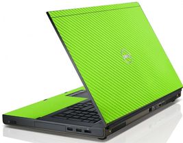 LidStyles Carbon Fiber Laptop Skin Protector Decal Dell Precision M4800 image 3