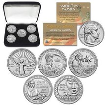 2022 American Women Quarters 5-Coin Full Genuine U.S. Set with BOX (D-Mint) - $347.63 MXN