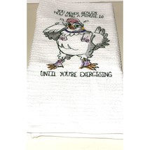 Hand Towel Bar Towels Exercise Chicken Sweat Neck Cloth 100% Cotton Absorbent - £10.05 GBP