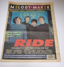 Ride Band Melody Maker Magazine Vintage 1991 Mazzy Star Prefab Sprout The High - £23.59 GBP