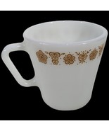 Pyrex Coffee Mug Cup Milk White Glass Butterfly 90s Vintage Oven Microwa... - $32.96 CAD