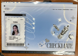 YUNA ITZY Official Profile Set CONCERT [ CHECKMATE ]_Kpop Authentic - $547.92 MXN