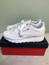 Reebok Unisex Classic Leather Sneaker White/Pure Grey GY0953 - $54.00