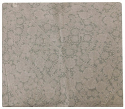 White Printed Lace Doily Light Olive Green 22&quot;x22&quot; 100% Cotton Bandanna - £9.71 GBP