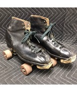 Chicago Roller Skate Co Ware Bros Patent 1914 Wood Wheels Mens 9 Pro-Tek... - £45.96 GBP