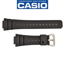 Genuine CASIO Watch Band Strap DW-5600TCB-1 Black Rubber - £38.67 GBP