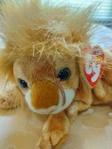 Ty Beanie Babies Orion The Orange Lion - $11.99