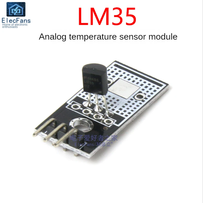 LM35D Analog Temperature Sensor Module LM35 Temperature Measurement Smar... - $9.73
