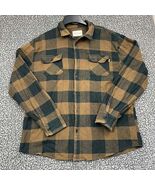 Active Ride Shop Shirt Men Extra Large Plaid Flannel Button Up Long Slee... - $710.65 MXN