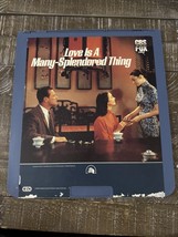 CBS FOX Videodisc NOT Laser Disc Love Is A Many Splendored Thing - $87.88