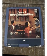 CBS FOX Videodisc NOT Laser Disc Love Is A Many Splendored Thing - €75,22 EUR