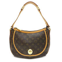Louis Vuitton Turam PM Monogram Shoulder Bag Brown - £1,944.77 GBP