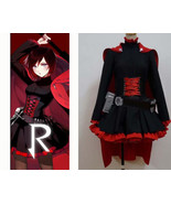 Custom RWBY Costume, Ruby Rose Red Costume, Ruby Cosplay Costume - £71.14 GBP