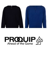 Proquip Hommes Merino Doublé 1/4 Fermeture Hydrofuge Golf Pull Pullover.... - £77.81 GBP