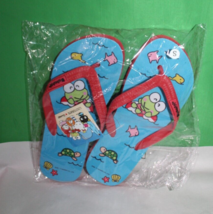 Sanrio Loot Crate Keroppi My Melody Hello Kitty Friends Flip Flops Size Small - £19.77 GBP