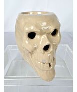 Vintage Unmarked Beige Ceramic Tiki Style Skull Mug Is Possibly Tepco Po... - €75,53 EUR
