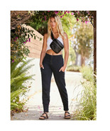 NWT Free People FP MOVEMENT On The Road Pants Joggers $128 SMALL Black - $92.32 CAD