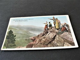 Wildcat Point, Lookout Mountain Denver Mountain Parks, Colorado -1928 Postcard. - £6.41 GBP