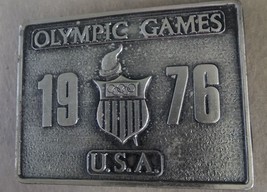 Olympic Games 1976 Bergamot Brass Works Belt Buckle See Pictures - $12.34