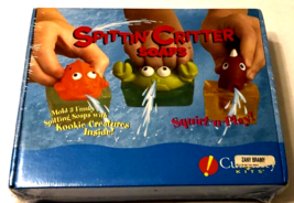 $14.99 Spittin&#39; Critter Soaps Curiosity Kits Vintage 2002 New - £8.49 GBP