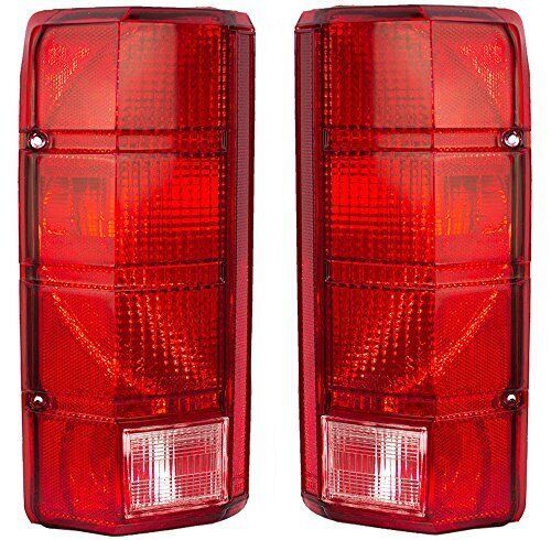 Rareelectrical NEW PAIR OF TAIL LIGHTS COMPATIBLE WITH FORD BRONCO 1980-1986 ... - £76.65 GBP