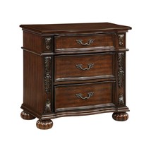 Classic 3-Drawer Nightstand - Cherry Finish - $522.99