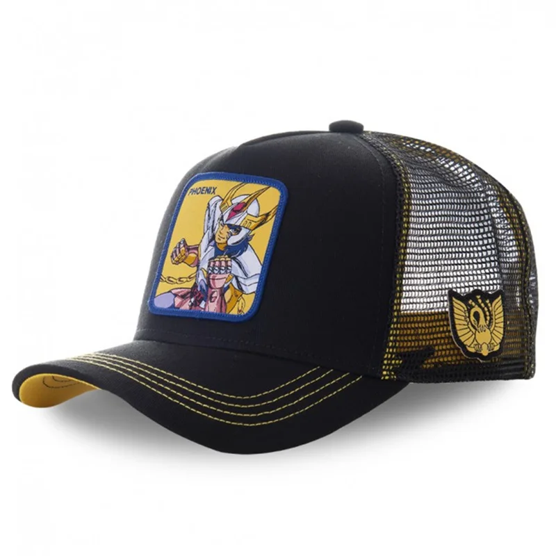 High Quality Saint Seiya   Snapback Baseball Cap Men Women Hip Hop Dad  Trucker  - £83.72 GBP