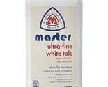 Master Well Comb Ultra Fine White Talc 16 oz NEW Old Stock Barber - £31.55 GBP