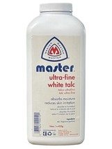 Master Well Comb Ultra Fine White Talc 16 oz NEW Old Stock Barber - £31.01 GBP