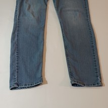 Lee Riders RN#130 Women's Distressed Denim Blue Jeans Size 14M Waist Size 32 image 8