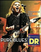 Grace Potter has DR strings on her Gibson Flying V guitar advertisement ... - £3.31 GBP