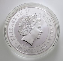 2016 Australia $10 Coin Silver 10oz Kookaburra Coin (BU Condition) - $494.99