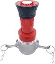 Happy Tree 2&quot; Npsh Industrial Fire Hose Nozzle With Aluminum Camlock Fitting - $38.99